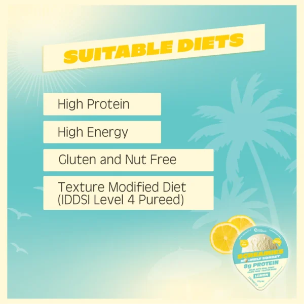 SCREAMIES 8g Protein Lemon No-Melt Sorbet - Image 5